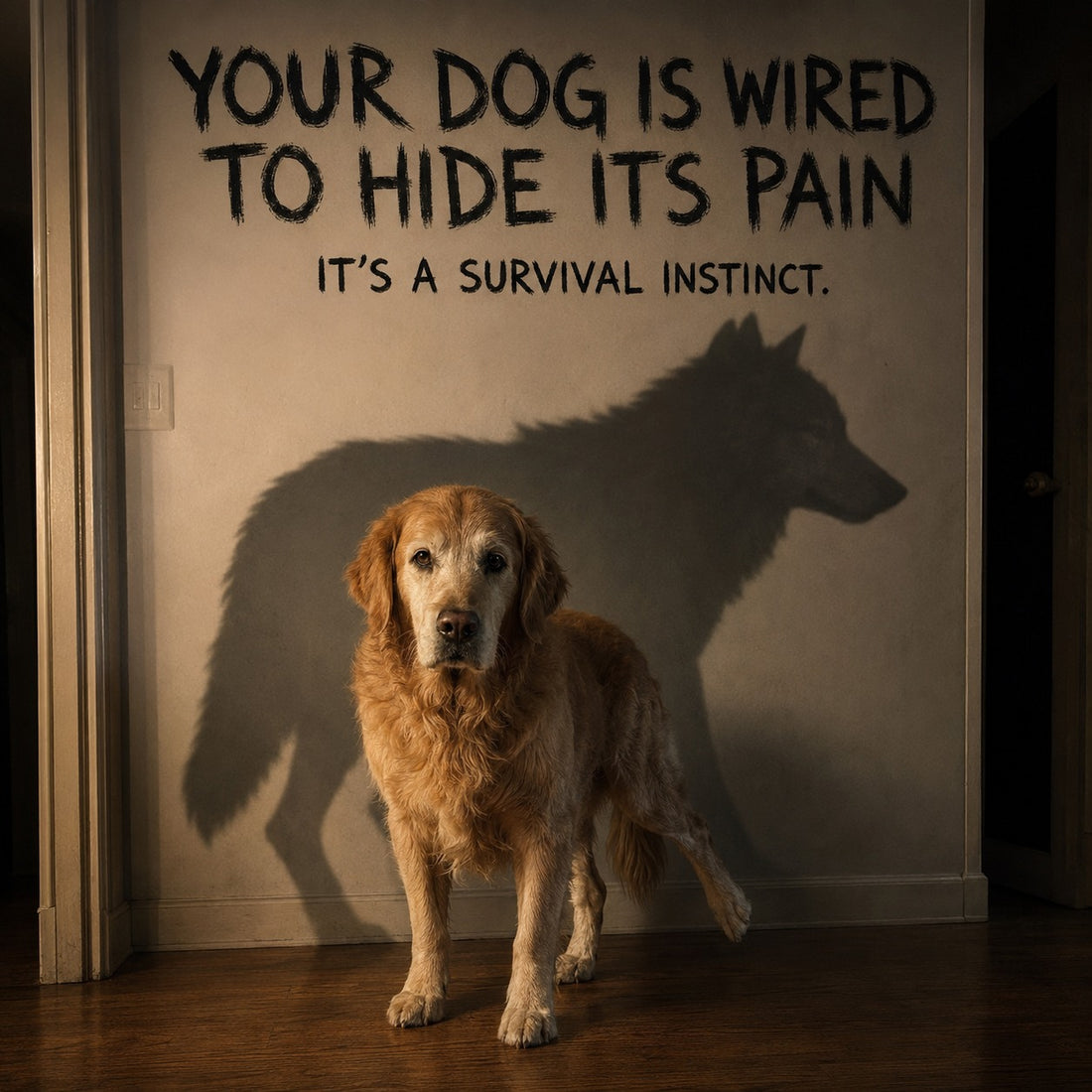 Your dog is wired to hide their pain, and most owners don’t realize until it's too late