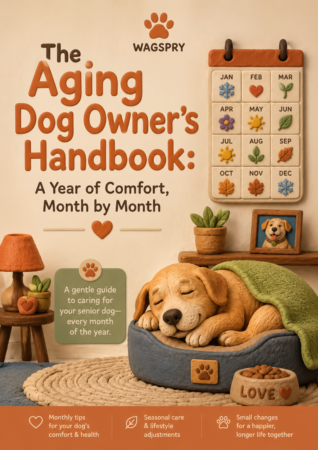 The Aging Dog Owner's Handbook book cover